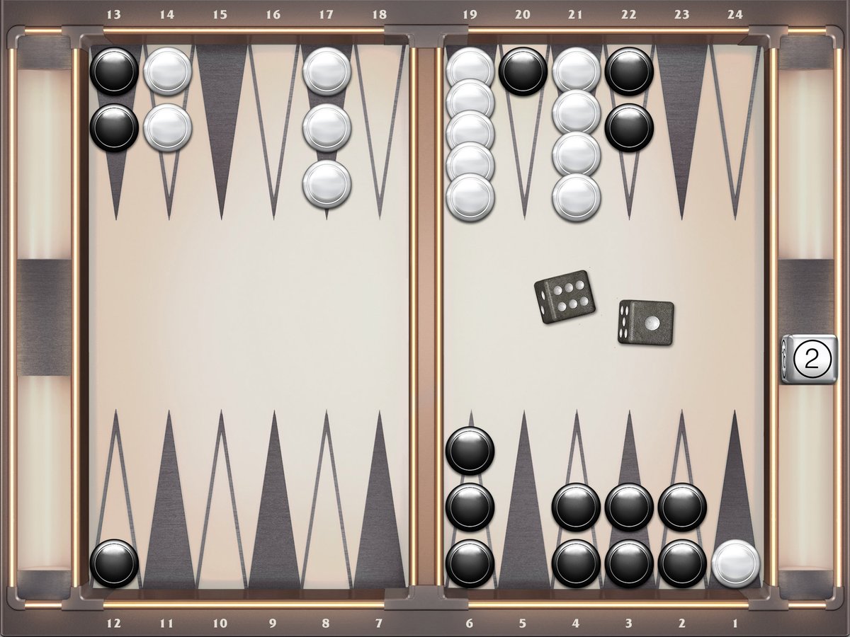 2kbcompany's tweet photo. Money game, you are black, 6-1, you have doubling cube, what's your move?🤔
⬇️ Play Today for Free! ⬇️
https://t.co/lPYZyqDC1a
#backgammon #تخته #narde #tavla #tavli #backgammonmasters #تخته_نرد #boardgames #нарды #puzzle #تختهنرد https://t.co/X3qhf3agJa