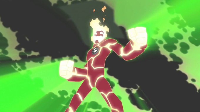 elon musk da silva on X: Fanart do Chama Supremo de Ben 10 Supremacia Alien  Fanart of Ultimate Heatblast from Ben 10 Ultimate Alien   / X