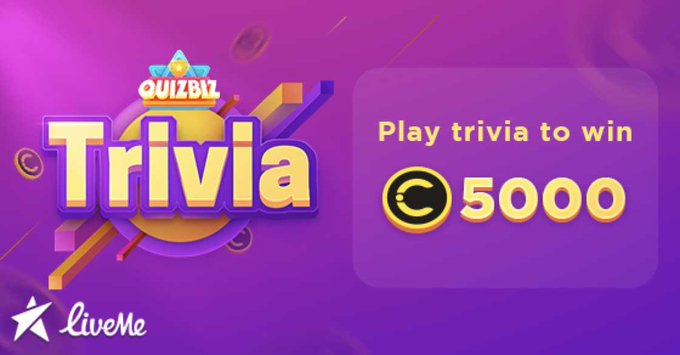Come Join me to play QuizBiz on LiveMe to earn COS5000 cash rewards by answering Trivia questions! https://t<a href="/tag/miami"class="tags"><span>#miami</span></a>