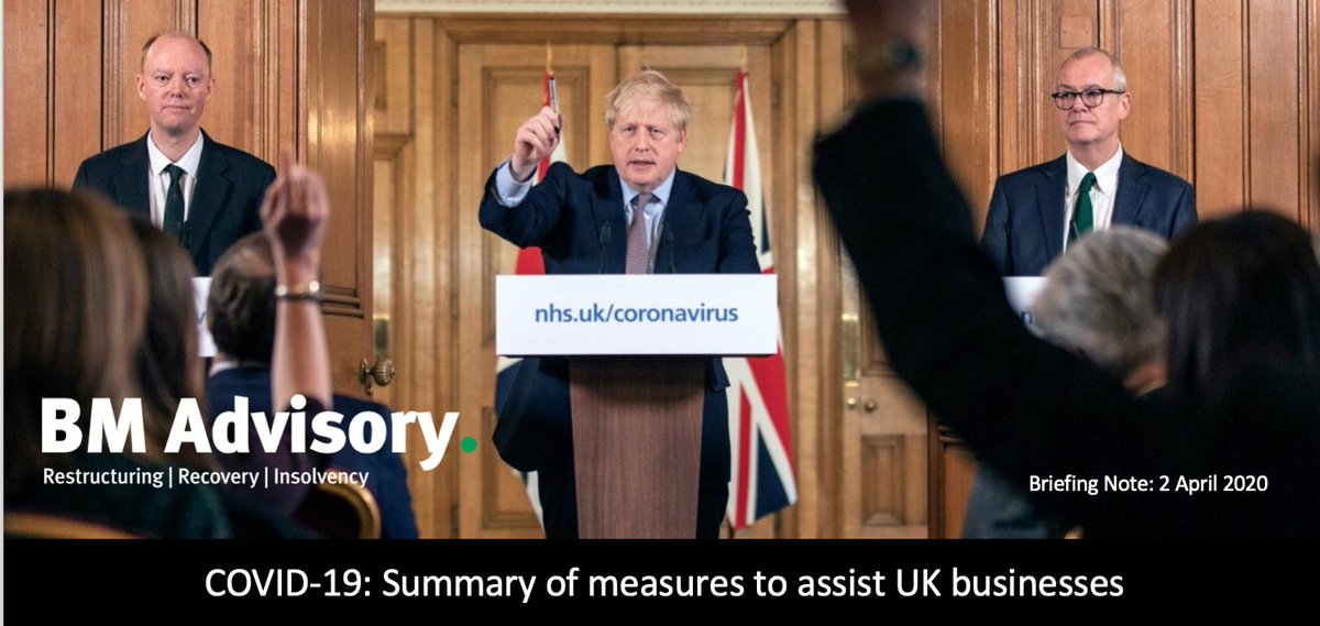 bm_advisory's tweet photo. COVID-19: Summary of measures to assist UK businesses https://t.co/ktdso8om16  
#covid19 #business #support #coronavirus #CBILS #VATdeferralscheme #jobretentionscheme #businessrates #insolvency #windingup #restructuring https://t.co/kBw3FBJq4P