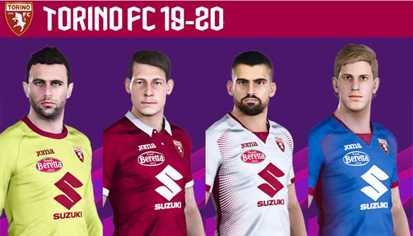 FC Torino Home soccer jersey 2019/20 - Joma