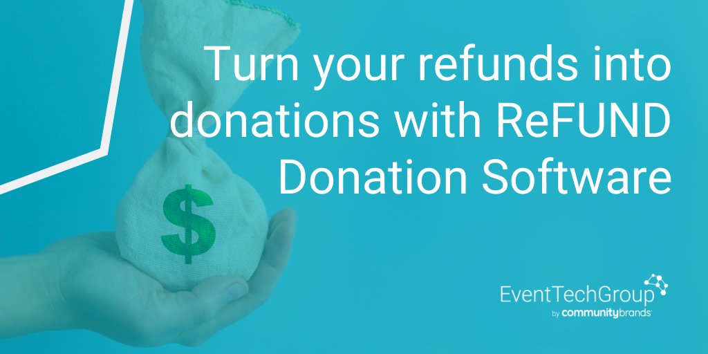 Turn your refunds into donations with ReFUND Donation Software. This software gives refund recipients the option to donate all or part of their refund back to your association. Learn how you can fund your association today! ow.ly/gLnX50yWNGI