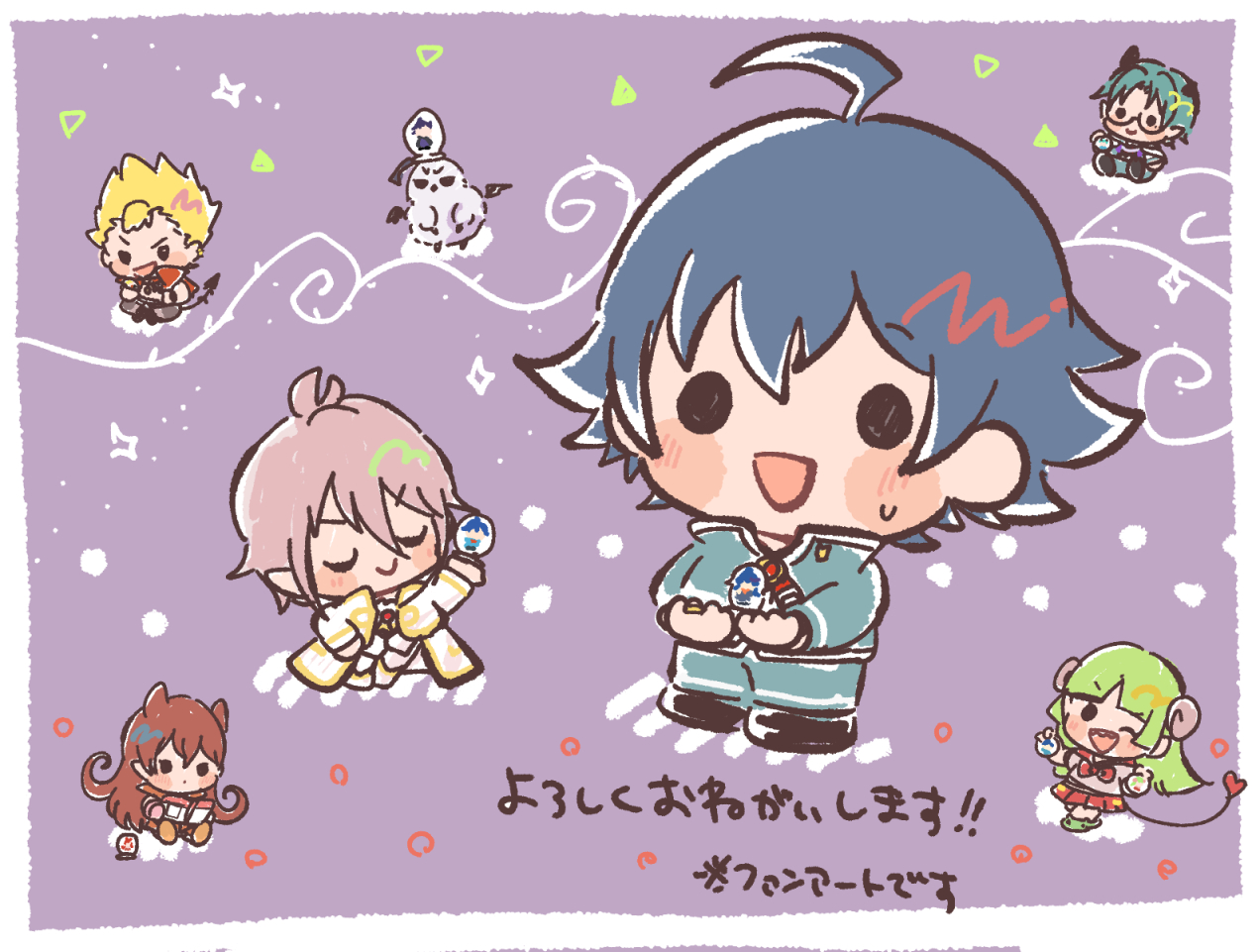 ととまめ🍙イラストレーター على X: 