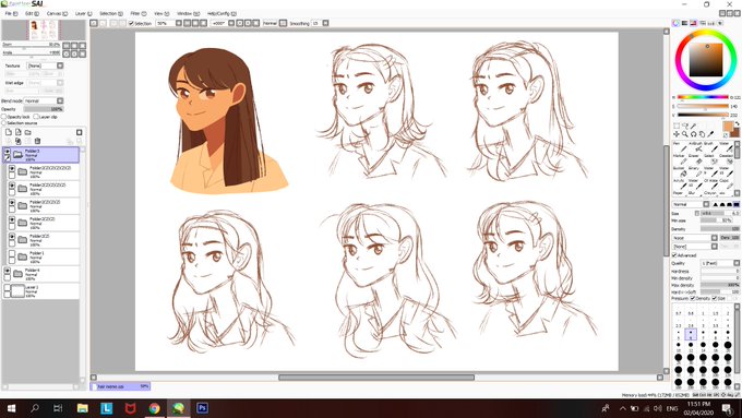 [wip] joining the hair meme trend aaa 