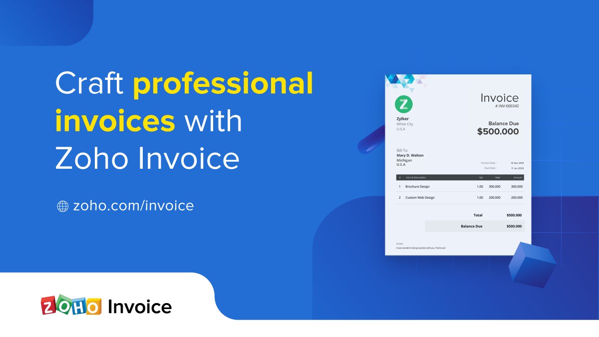 ZohoInvoice's tweet image. With Zoho Invoice, you can create professional and personalized invoice templates that showcase your brand and help you stand out from the competition. #Invoicing #InvoiceTemplates zcu.io/Xz1k