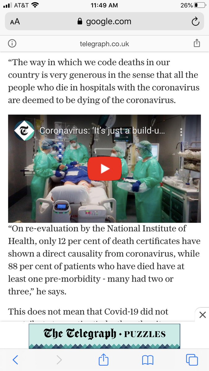 Screenshots and link here  https://www.google.com/amp/s/www.telegraph.co.uk/global-health/science-and-disease/have-many-coronavirus-patients-died-italy/amp/