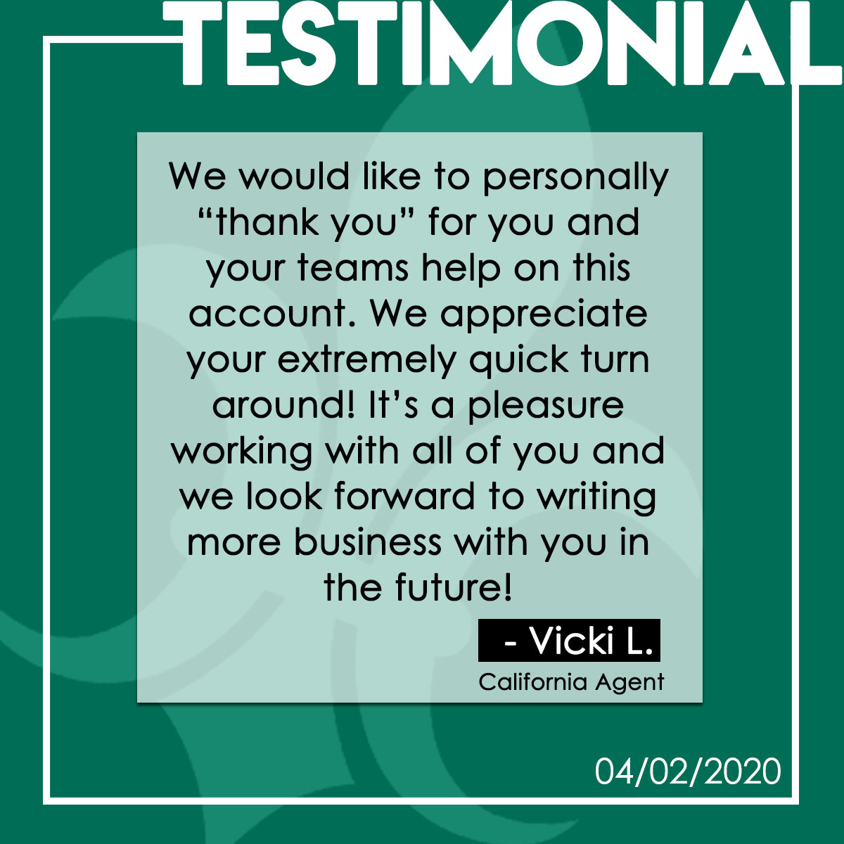 GMIINSURANCE's tweet photo. Agent testimonial! #testimonial #testimonials #gmiinsurance #whywelovegmi #insurance #agents #commercialauto #businessauto #mga #GMIInsurance #autoexpertise https://t.co/dbCpUR4FD4