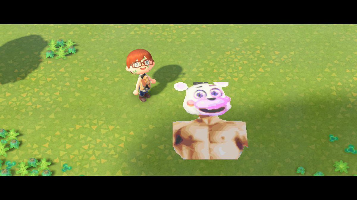 Huntgbunt On Twitter Made Buff Helpy In Animal Crossing