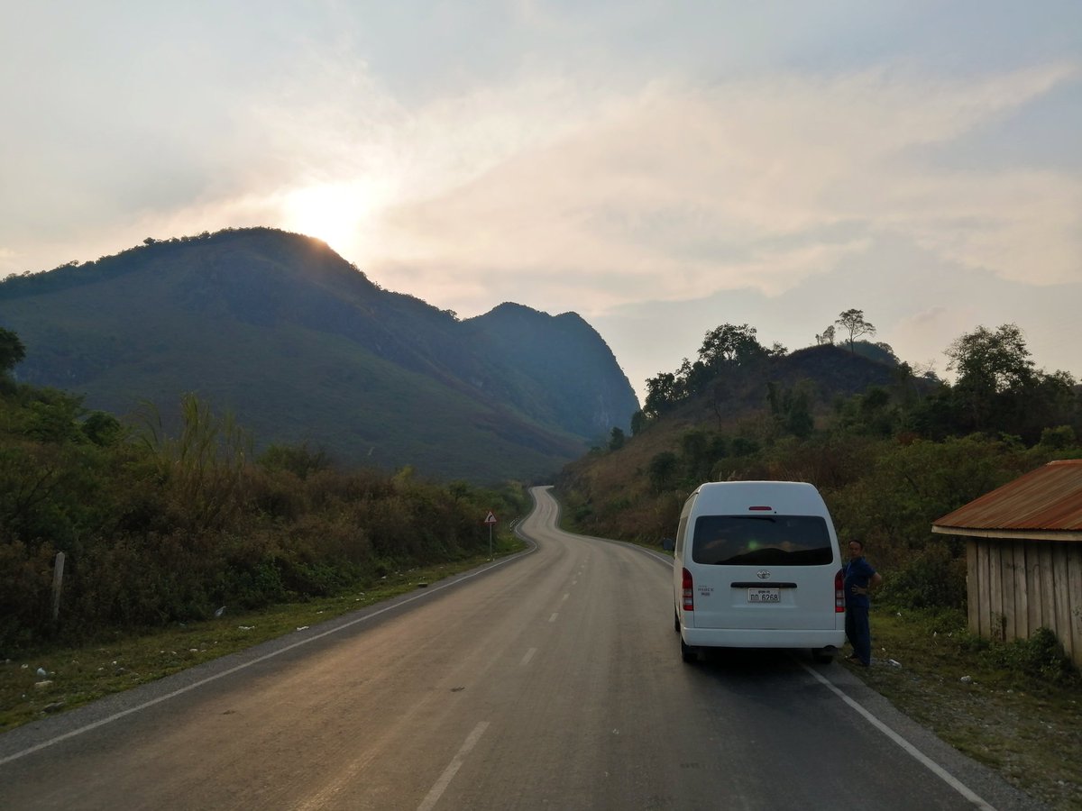 Vientiane is the capital city and my main interests were in central and northern Laos .So I got local money [felt good to be millionaire  again], some food and jumped on a minibus van headed far north, to my first official destination  #21Days21Destinations