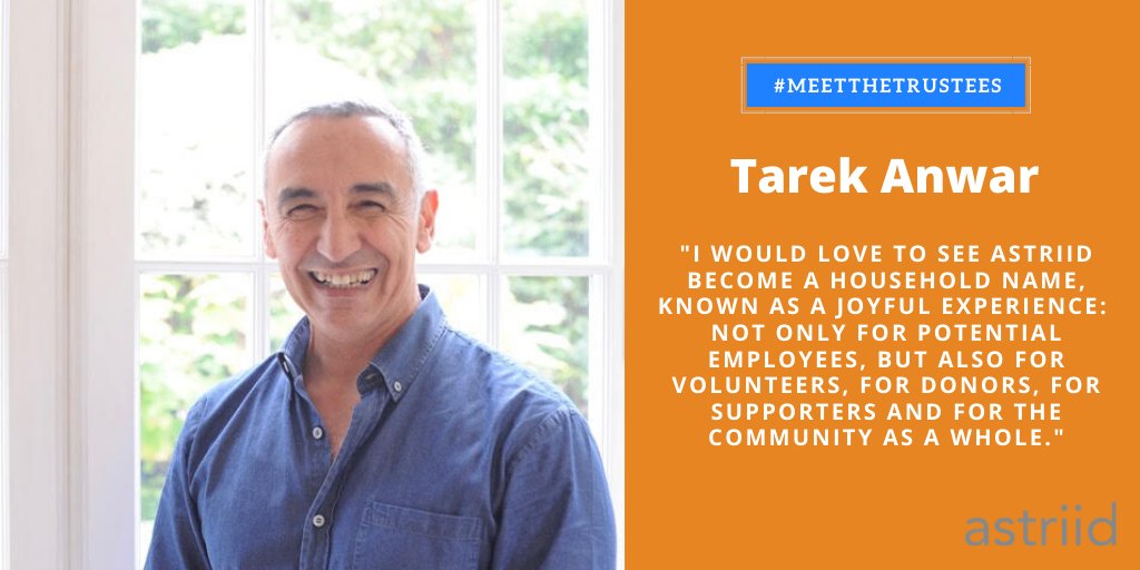 Astriid_No1's tweet photo. Astriid trustee, Tarak Anwar is passionate about helping others unlock their own potential, which led him to Astriid, an award-winning recruitment platform for people living with chronic illness. #InvisibleTalentPool https://t.co/wAly1TdDPT