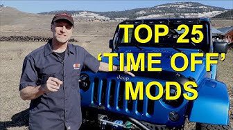 4WDriveCanada's tweet photo. Here are our favourite 25 mods and accessories mounted to our Jeep Wrangler JKU. Let us know if you have some DIY solutions or key features we missed! Video is at https://t.co/b3JXjCS7xg https://t.co/ADAqpk7x0d