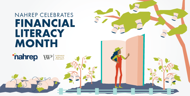 NAHREP's tweet photo. April is National Financial Literacy Month! Effective financial planning has never been more important in these unprecedented times. Learn the value of being financially literate with the #NAHREP10 wealth disciplines at https://t.co/IHHg59r4pP https://t.co/JgLgozSCC5