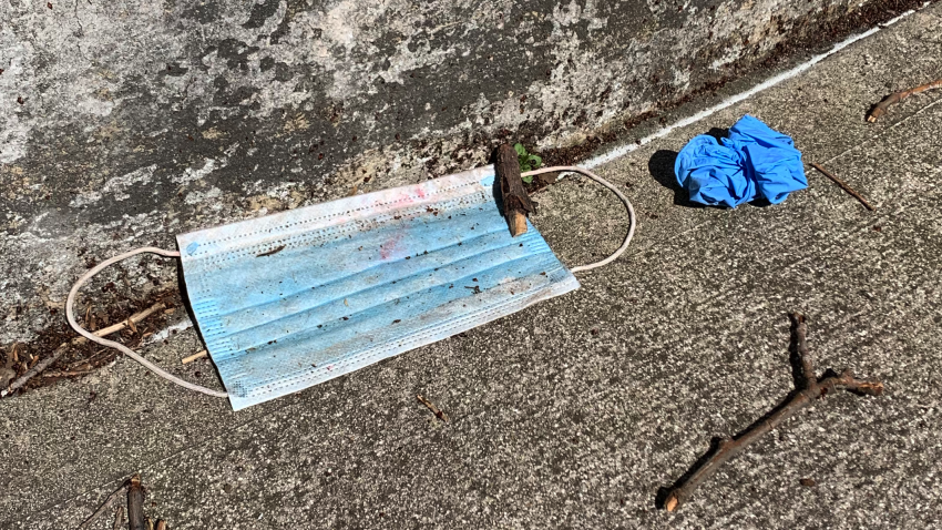 MoreSustainable's tweet photo. The #coronavirus outbreak has left people scrambling to find supplies to keep them safe from contracting the disease. But some people do not dispose their supplies properly after they use them! #pollution #sustainability #eco #covid19 #recycle #nature #zerowaste https://t.co/cYW5guS11S