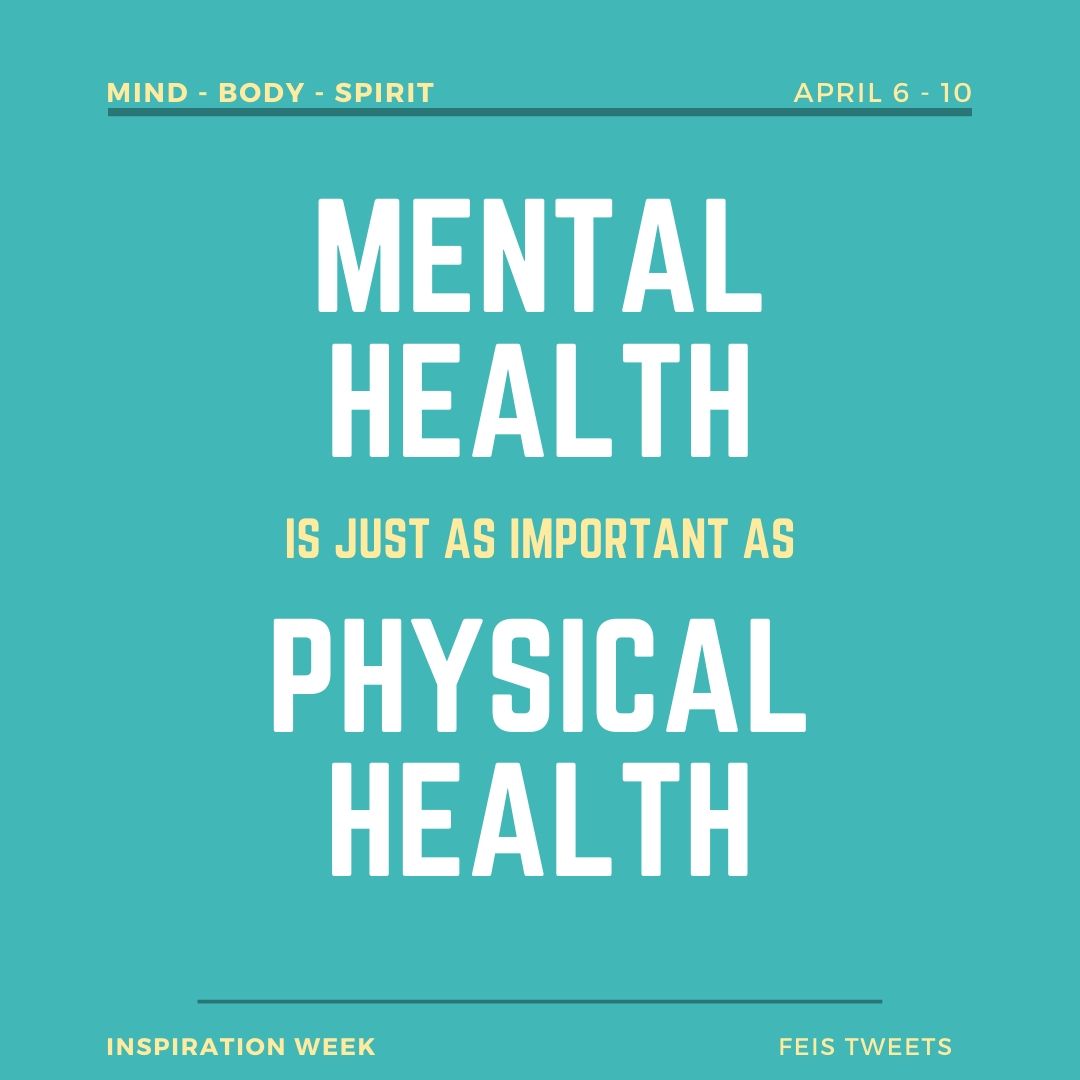 FeisTweets's tweet photo. Join us for a Mind, Body &amp; Spirit inspirational week April 6 - 10.  
We'll share daily posts from Dr. Sheila Dupius ADCRG for the MIND,  fitness videos and tips for the BODY, and some awesome crafts and Irish music for the SPIRIT!
#LetsKeepIrishDancing #FeisTweets #MindBodySpirit https://t.co/DkDg06QVli