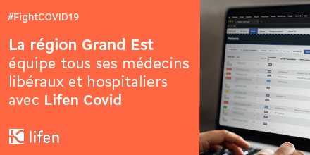 La solution Lifen Covid a été sélectionnée par la Région Grand Est pour être la colonne vertébrale du dispositif de télésurveillance des personnes porteuses du #COVID_19. ➡️ share.lifen.fr/grand-est

Merci à <a href="/pulsy_grandest/">Pulsy</a> pour leur confiance.

#FightCOVID19
