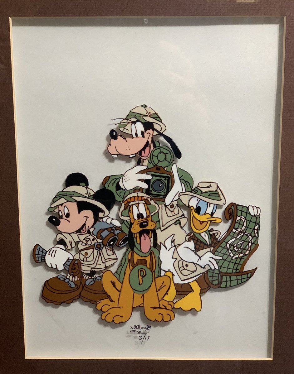 SteveJazz's tweet image. Back in March 2017 I was asked to make a handful Animal Kingdom Cels I created several years prior. Again I will be doing the same again this month. #AnimationCels #AnimalKingdom #WDW #DisneyArt #Illustrations #ArtistryBySteve #MickeyMouse #MinnieMouse #Goofy #Pluto #DonaldDuck.