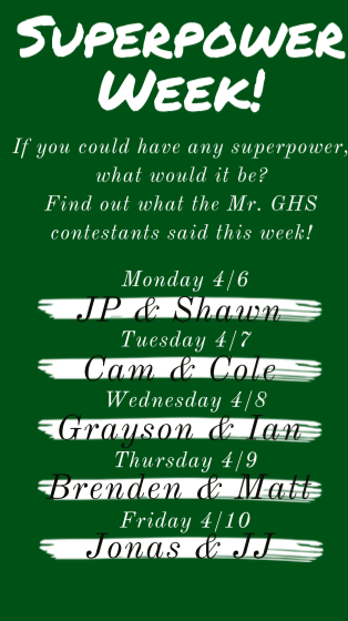 Grafton_2020's tweet photo. A youtube channel has been created to share parts of this year's Mr. GHS show that were pre-recorded! The videos that the contestants made will be released for your viewing pleasure over the next 2 weeks at 12pm each day. Stay tuned for polls to vote for your favorite videos! https://t.co/SMENR34rER