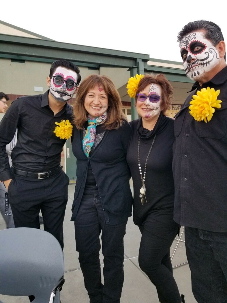 MUHSD VIRTUAL SPIRIT WEEK. Throwback Thursday -fun with co-workers at school.