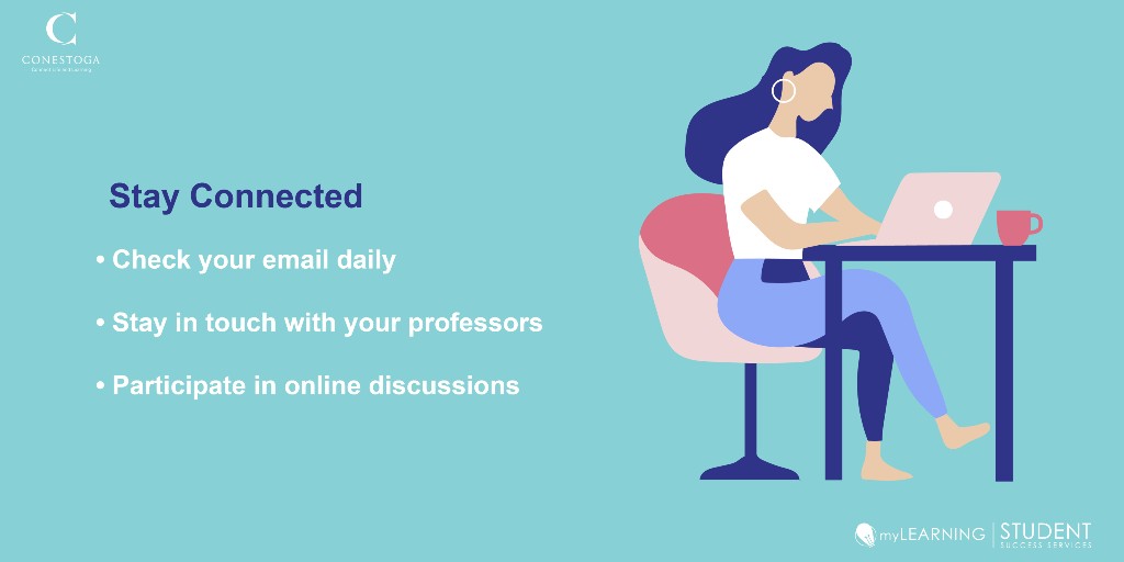 CCSuccessServ's tweet photo. Make sure you're using eConestoga Discussion Forums and Zoom Meetings meet and discuss with your classmates. Virtual collaboration lets you stay connected and respect physical distancing! #stayhome #myCCLearning #myCCSuccess #conestogacollege https://t.co/MON9kbCFOc