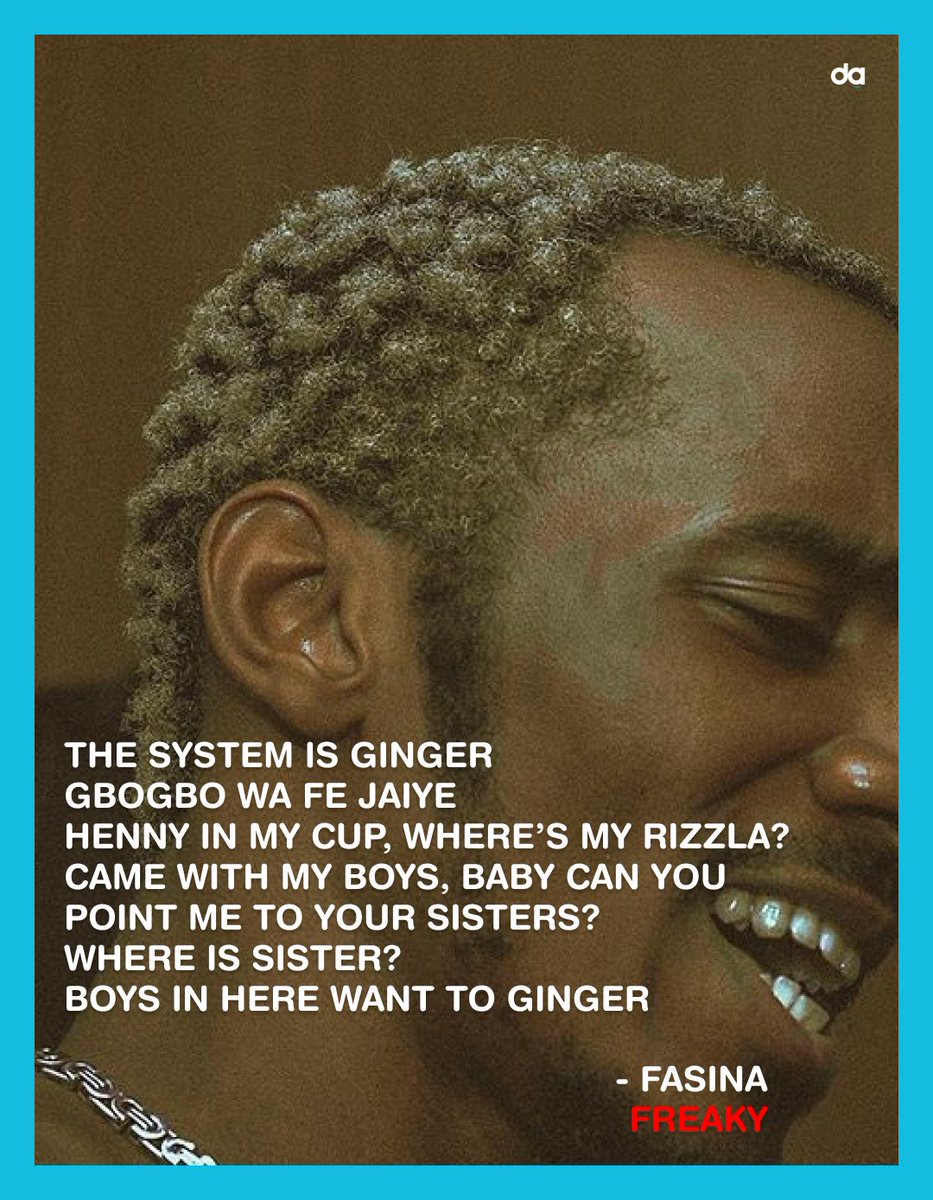 Mevlana_inc's tweet photo. Streets will never forget Fasina x Minze’s Freaky.
#ThrowbackLyrics https://t.co/s2BpthtVvz