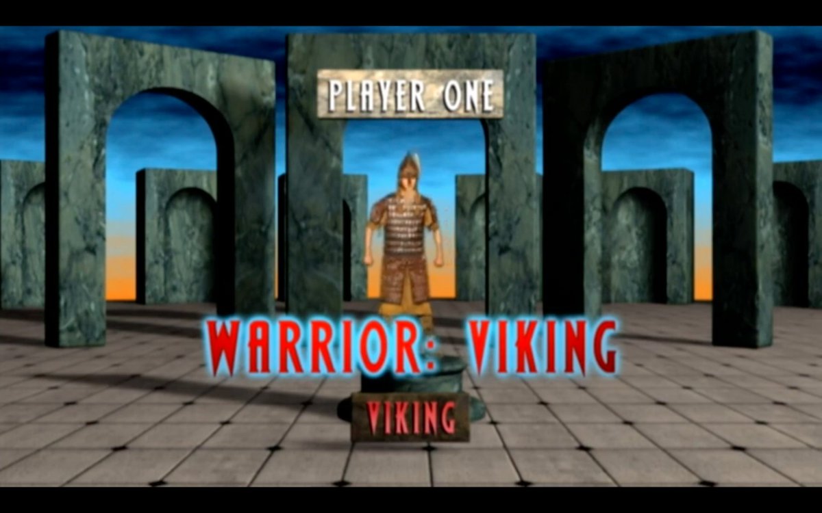 S1E1 - Warrior: Viking vs MonkIt's a very to the point way of describing Viking pillaging. It's also an interesting route to take describing it, having the framework be a video game.