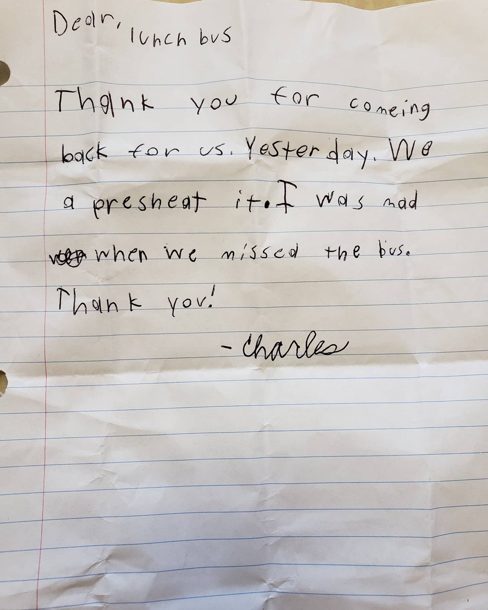 the_girlfactor's tweet photo. These children out here make me want shout  here in these streets.  Her last sentence reads, "God will be pleased."  #teamduval #teamramona #wegotthis #duvalhomeroom #lunchandlearbus https://t.co/kLSeJNpsQr