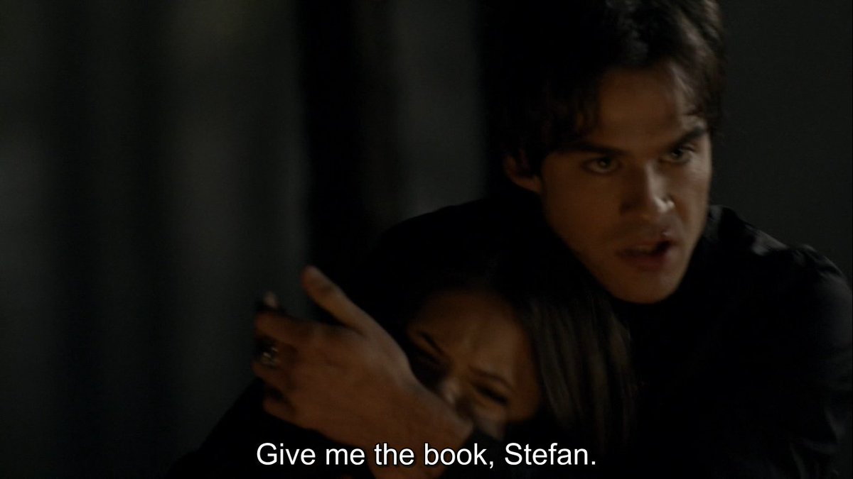 Yes, that is part of his personality & I still love him. Also, did I say already that Stefan is an asshole? A total moron.