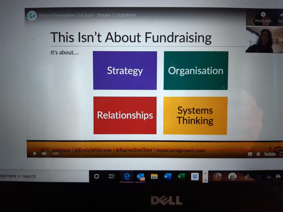 Really helpful chart making distinction between unrestricted and restricted funding in communicating changing plans with funders.And thinking beyond fundraising. Or at least it mustn't be siloed.  @EmilyWillKnow  @rachelstefshef #FundraisingEverywhere