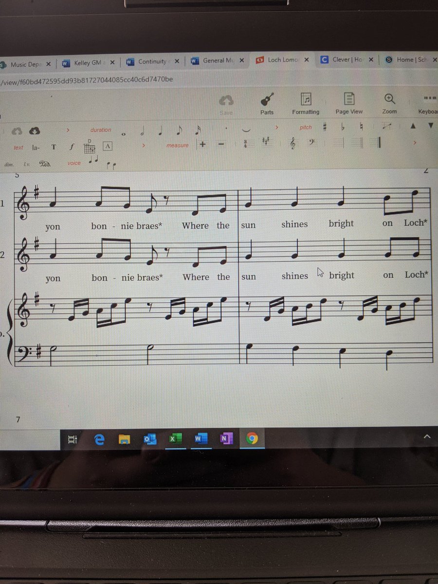 Mr_DJV's tweet photo. Taking the time to make sure chorus can still be successful even through distance learning! #NCSD #NCSDmusic https://t.co/IFDCFhLGRO