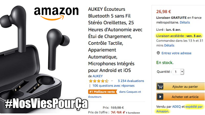 amisdelaterre's tweet photo. 🔴CONCOURS: @Murielpenicaud et @BrunoLemaire n'arrêtent toujours pas l’activité d’#Amazon alors que 2 de ses salariés sont à l'hôpital! Montrons-leur qu’Amazon livre tout sauf des produits essentiels, par exemple ceci 👇@FerracciMarc #NosViesPourCa #COVID19 #StopAmazon https://t.co/fF0A37gfmx