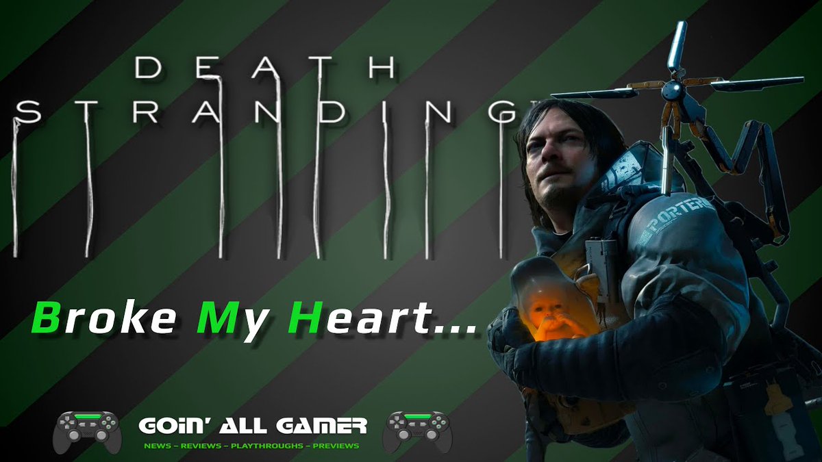 GoinAllGamer's tweet image. Evening chaps!

Tomorrow we're breaking out the hiking boots and talking some honest truths about #DeathStranding. 

This is gonna be a tough one...

Video goes live tomorrow at 1pm (GMT), keep it locked here for more updates!

#YouTube