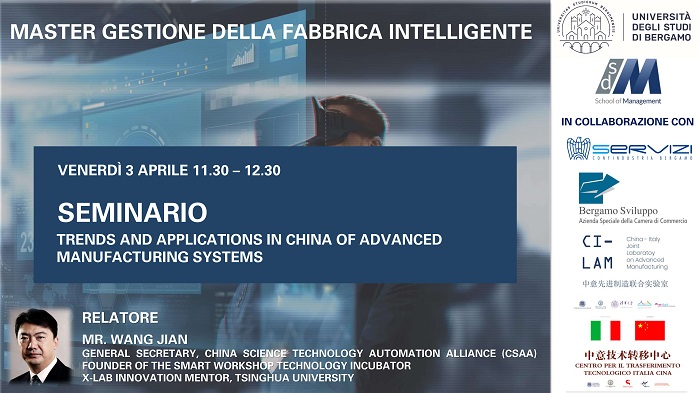 ConfindustriaBG's tweet photo. Domani alle ore 11.30 non perdere il #webinar "Trends and Applications in China of Advanced Manufacturing Systems" organizzato da @UniBergamo in collaborazione con Servizi Confindustria Bergamo. Qui tutti i dettagli: https://t.co/Y07KO4vNtR https://t.co/DSpEHkXigD