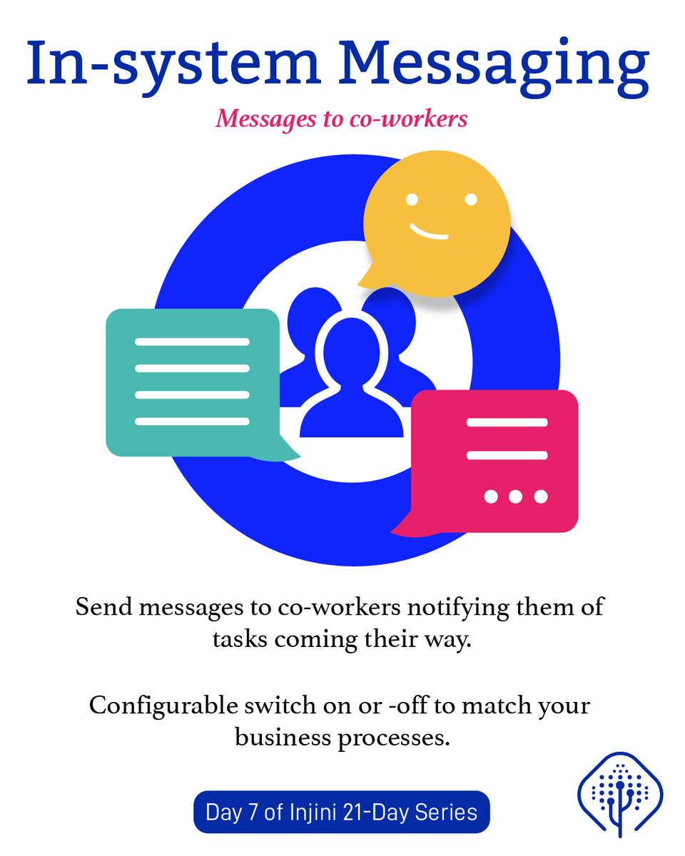 InjiniDigital's tweet photo. 21 Day Injini Series

● In-system messaging is part of the package.

Also follow us on LinkedIn: https://t.co/9p7K2IBq1Z

#yourbusiness #productive #messaging #21daylockdown #lockdown #businessintelligence #notifications #crops #cropinsurance #insurance #agriculture https://t.co/BMdxKdrsUk