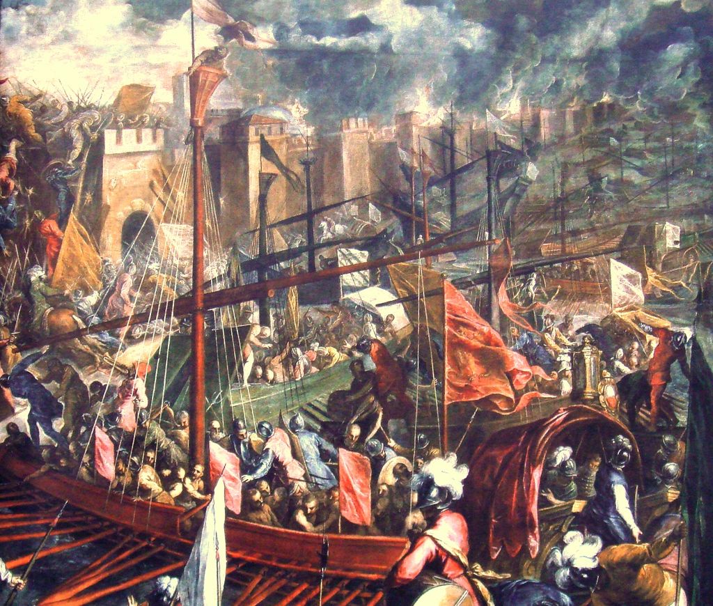 Breaking the Byzantine SystemThe arc-of-history narrative cites two disasters in particular that both reflected and precipitated Byzantine decline: the Battle of Manzikert and the 4th Crusade.The systems approach unambiguously fingers one: the 4th Crusade.~BE  https://twitter.com/Tweetistorian/status/1244425324605198336