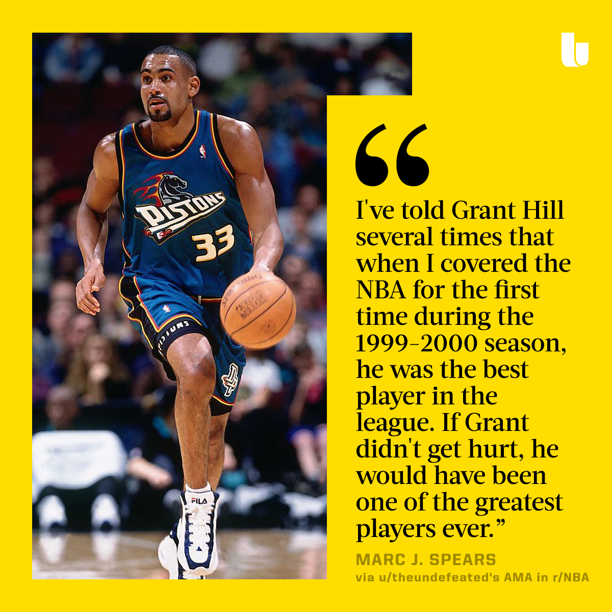Andscape on X: “What if Grant Hill never got injured? Definitely