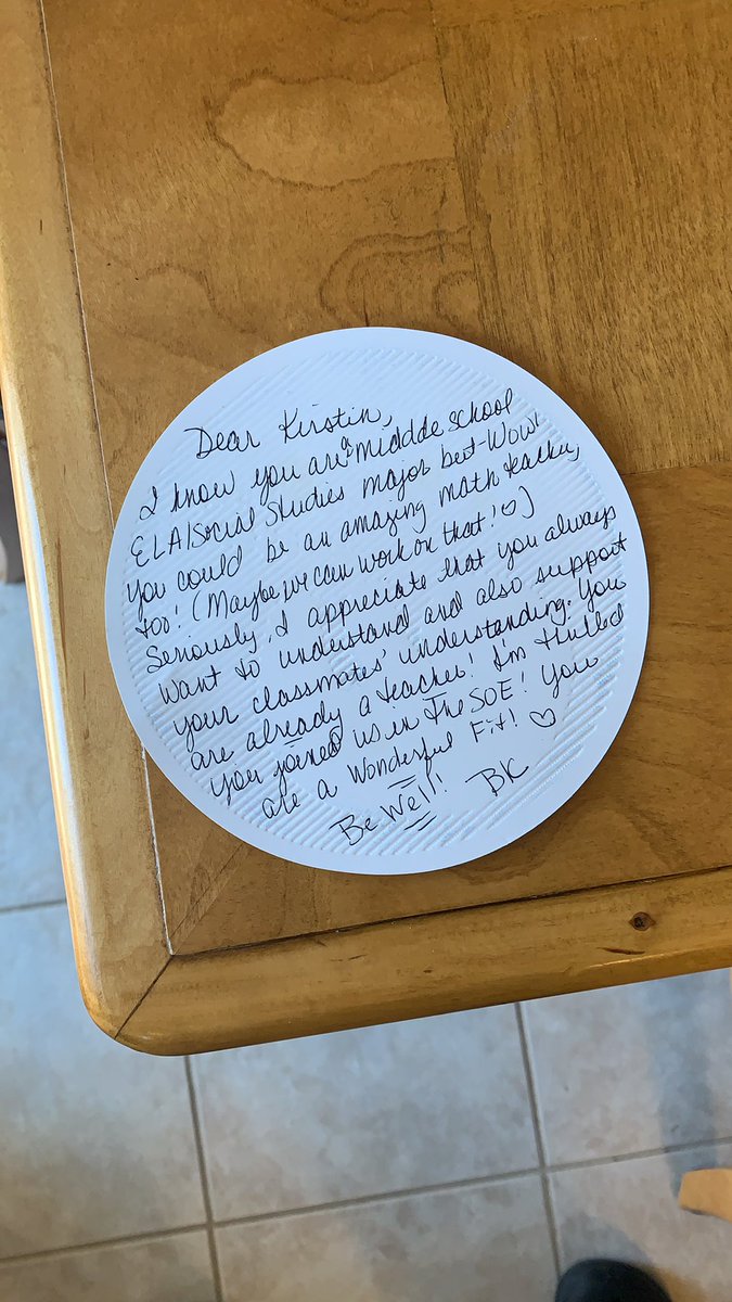 MsHugginsRules's tweet photo. when you get mail from your favorite Math 205 professor!! thank you so much @bkobett !!! miss you!! https://t.co/uSfpB77HP4