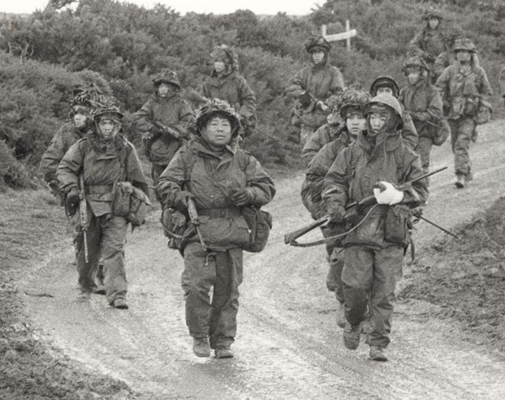 Gurkha_Brigade's tweet photo. On this day in history 2nd April) 1982, Argentinian troops invaded The Falkland Islands. During the final battles on the mountains surrounding Port Stanley, 1/7th Gurkhas were to take Mount William.
#OnThisDay #Gurkhas #FalklandsWar https://t.co/yxPXIv4TDm