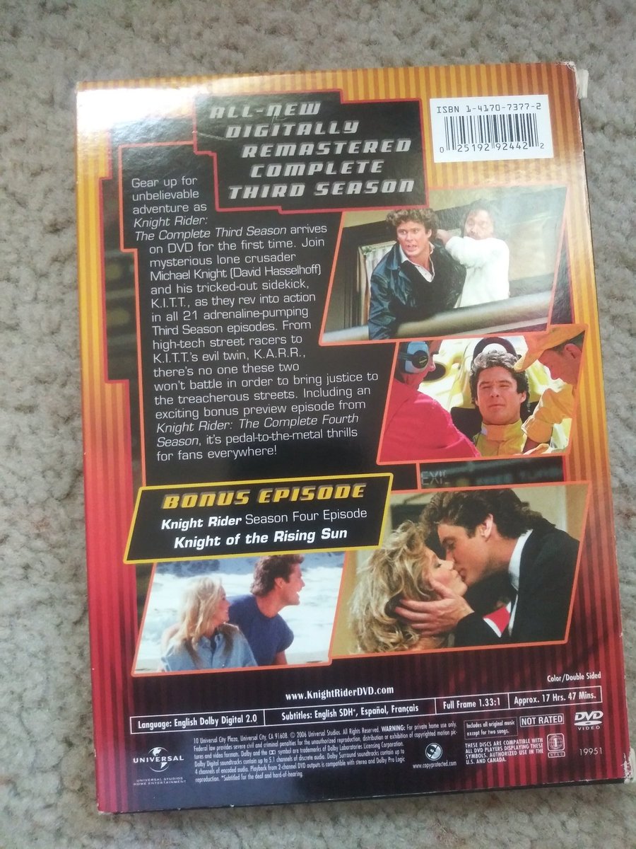 bwon35's tweet photo. Knight Rider Season Three..Throwback Thursday...#ThrowbackThursday..#knightrider..#davidhasselhoff..#rebeccaholden..#peterparros..#ilovethe80s..#patriciamcpherson..#ripedwardmulhare...#ripglenalarson..#universalpictures.... https://t.co/KtZVwKz4Ao