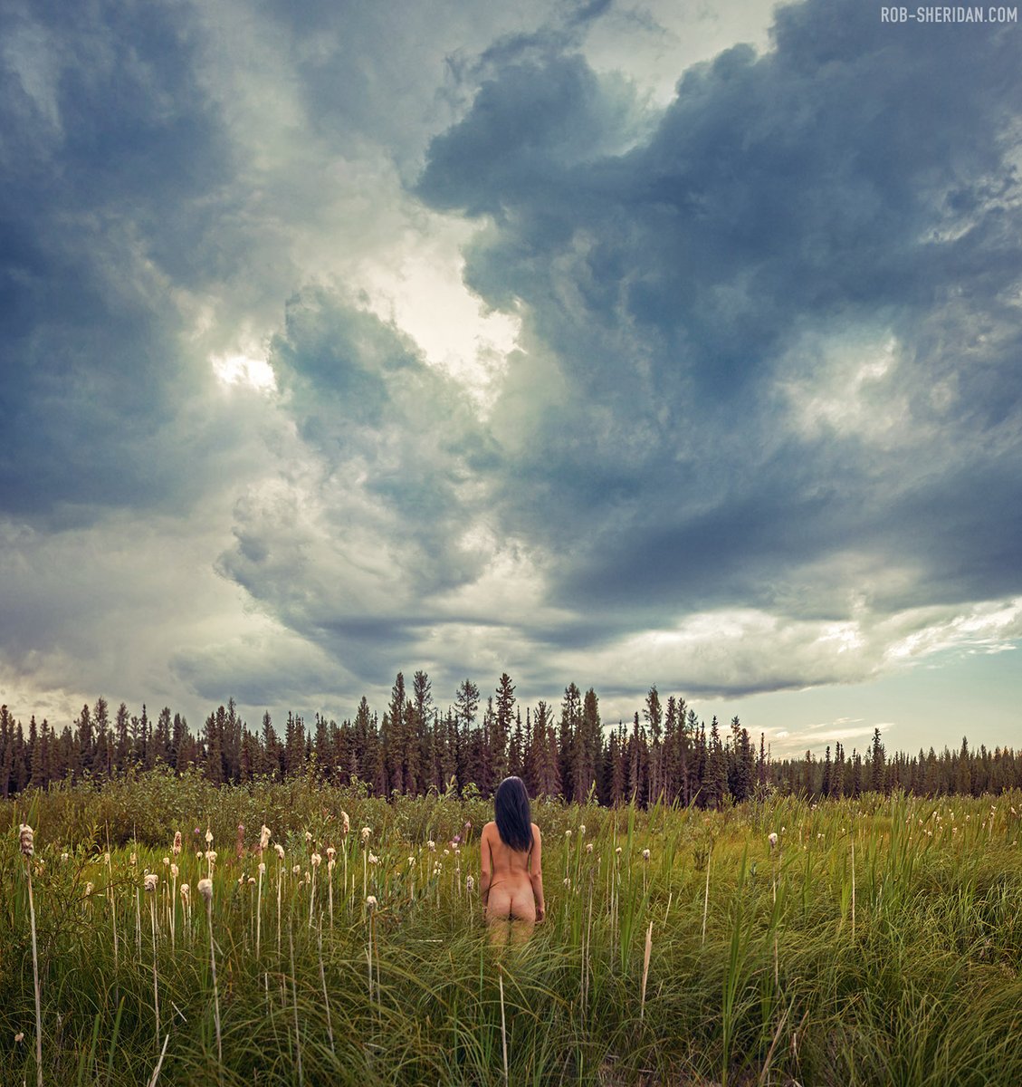 I'm now very grateful for the year+  @Steph_Sheridan_ and I spent living in an RV offline & aimless, embracing minimalism & nature. We made this photo series, "wander," along the way, a candid expression of facing the world, in all its terror and beauty, with raw vulnerability. 1/