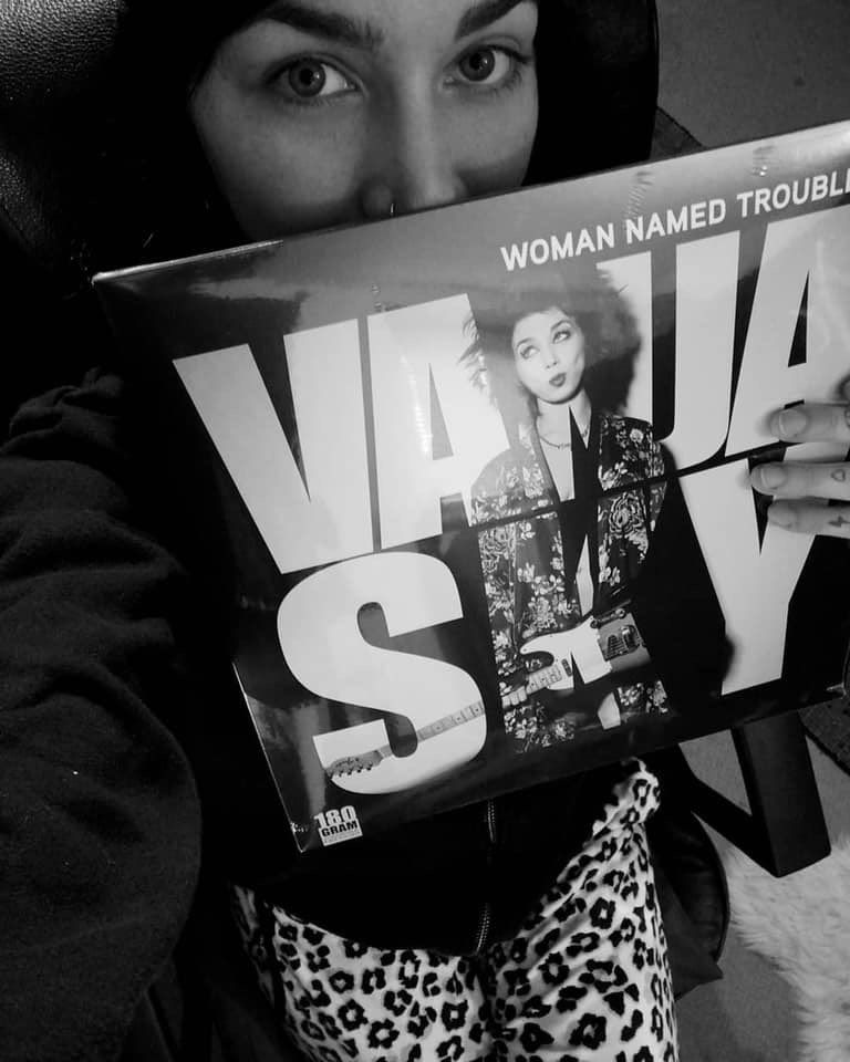 RufRecords's tweet photo. #icymi Got Vinyl? Vanja Sky’s new album WOMAN NAMED TROUBLE is out in Vinyl!
📀 Get yours NOW! https://t.co/yqosbXBv0T
#vanjasky @vanjaskyrocks #rufrecords  #womannamedtrouble #bratgirlmedia @bratgirlmedia https://t.co/UL85rYv9GT
