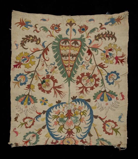 Why not take inspiration for an embroidery project from this amazing example collected by Louisa Pesel in Crete?