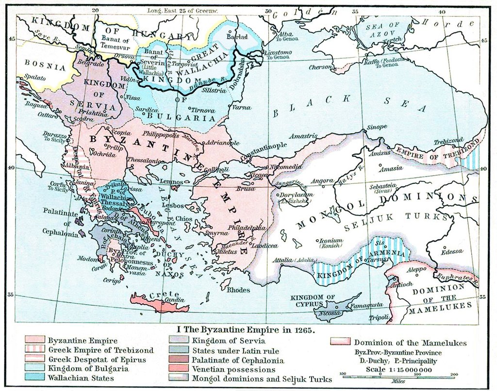 Nicaea was the most successful of these, gradually gaining territory until 1261, when it retook Constantinople itself. Emperor Michael VIII led a brief reflowering in which Byzantium recovered much of its lost territory. But the situation remained grim.