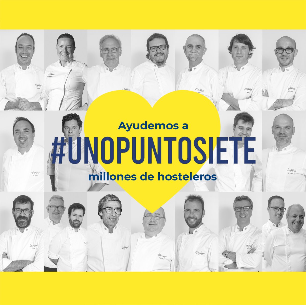 CuinaEmpordanet's tweet photo. 📣Des de La Cuina de l'Empordanet ens sumem a la plataforma #Unopuntosiete❗️👏

⏭ TOTS units en defensa del nostre SECTOR ⏮

#cuinadelempordanet #lacuinadelempordanet #gastronomia #cuina #hostalers #hostaleria #turisme #defensa #defensahostaleria #sector #defensemelnostresector https://t.co/qsG73Y0NIj