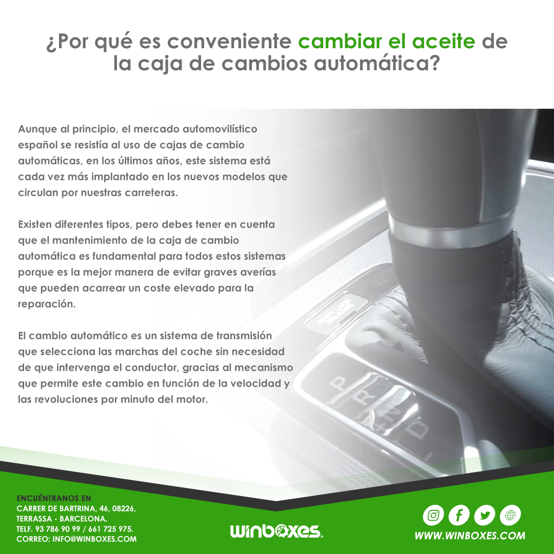 WinBoxes's tweet photo. Telefonos: 93 786 90 99 - 661 725 975
Corre: info@winboxes.com
C/ Bartrina 46, 08226 - Terrassa (Barcelona)
#cajasdecambios #abril #españa #WinBoxes #Automoviles #Taller #Mecanica #Expertos #profesionales #especialistas https://t.co/m0cv0VmQwc