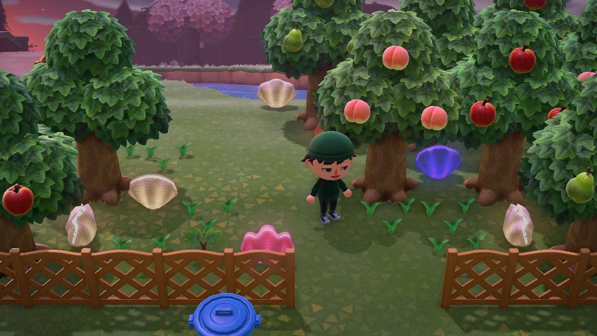 KyonCrossing's tweet photo. Slowly working on this cute park/garden. #AnimalCrossing #ACNH #NintendoSwitch https://t.co/34rKMJWvK8