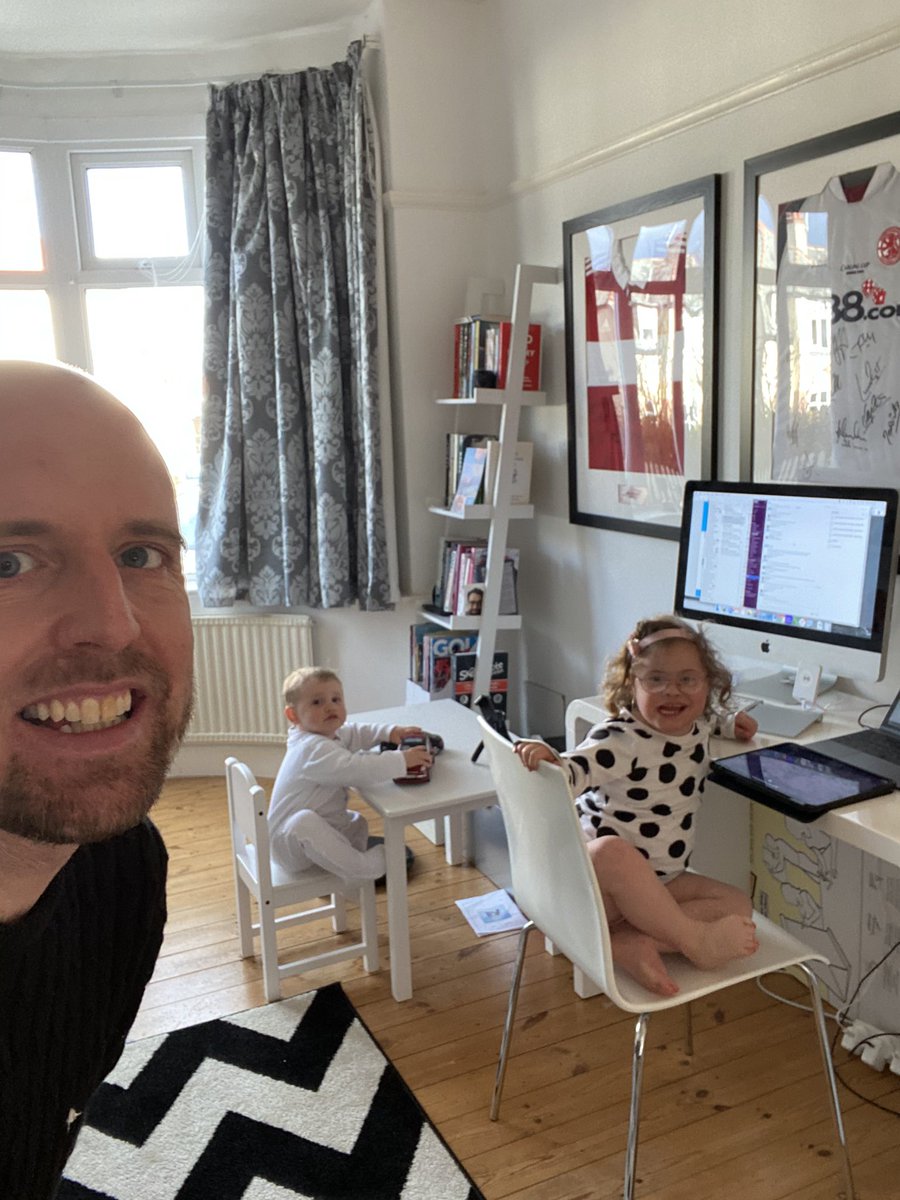 The home office is getting even busier! #deskgone #remoteworking