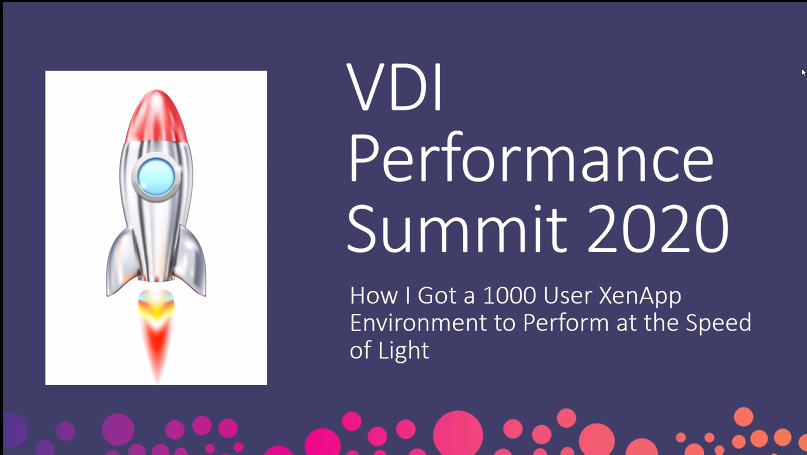 LoginVSI's tweet photo. #vdisummit the next session with @leeejeffries is about to start - How I Got 1000 User XenApp Environment to Perform at the Speed of Light >> Join now: https://t.co/Yc8r5AwqQi #xenapp https://t.co/3c4U1UVym6
