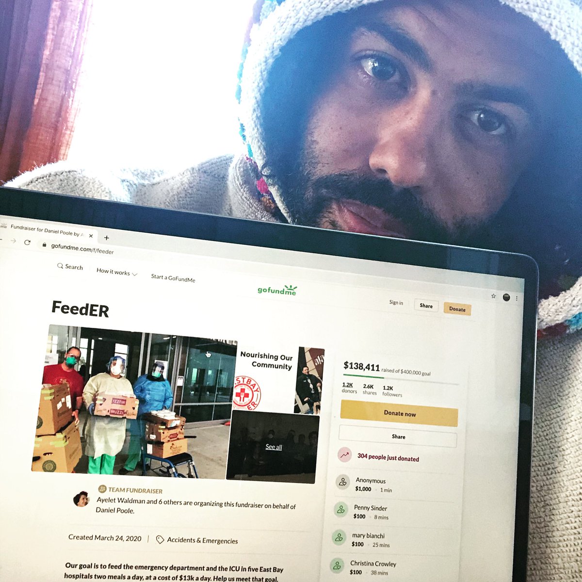DaveedDiggs's tweet image. Bay Area and Bay Area lovers everywhere. I need you to help get FeedER to its goal to be able to help keep all our favorite local restaurants open and feed our incredible, brave emergency medical workers all at the same time. gofundme.com/feeder