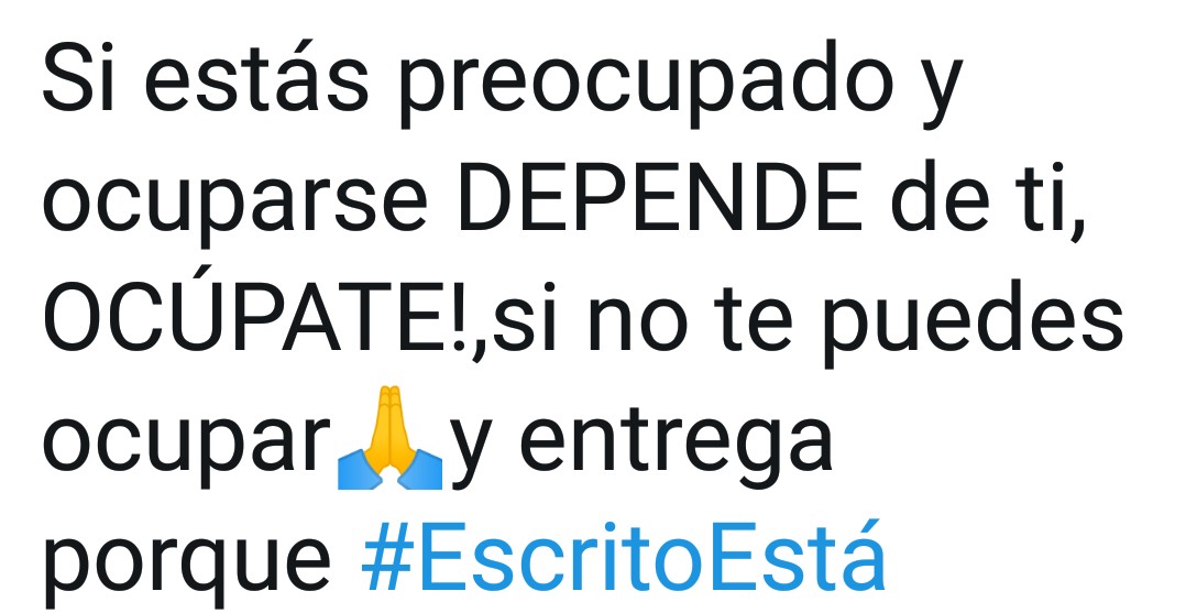 OyM_dtD's tweet photo. @lcvelez @lafm @NoticiasRCN @larepublica_co @cristinaplazasm @Uschimusic @calderonwiliams @azurychamah @santiagoangelp @ana_cuesta @JuanLozano_R @Karlaarcila @PachoAlerta @EduardinhoHV @Nathan9_ @AlejoPesca 📬
💌
PRE➡️antes de
Si te puedes y debes ocupar:
ocúpate‼️
Fin de la Preocupación
Si no está
en tus🖐️⤴️🤷♂️🤷♀️
🔌📖https://t.co/VvnqazON6L
#NoSeInquietenPorNada_➕bien,en toda_
con🙏y_ _ _ _a_
y_Gracias
y_🕊️de Dios_ _ _ _
_sus💛💙♥️
y_🤔
en Cristo Jesús.
#Orando_🙏sin cesar👌 https://t.co/27LWFYM3kF