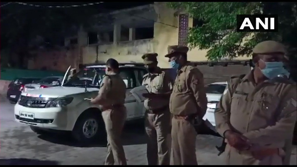 Ghaziabad: Police at MMG hospital conducting investigations into the allegations that persons from Tablighi Jamat who are in quarantine at the hospital are walking around the ward without their trousers on and making lewd gestures towards the nurses